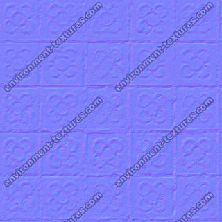 seamless tile floor normal map 0005